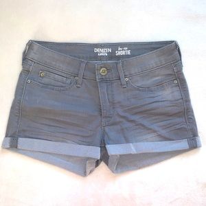 Denizen from Levi’s | Gray, Shortie Jean Shorts | Size W28